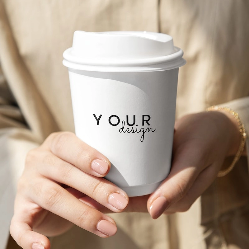 товар Бумажный стакан двухслойный белый 250 мл STDW020